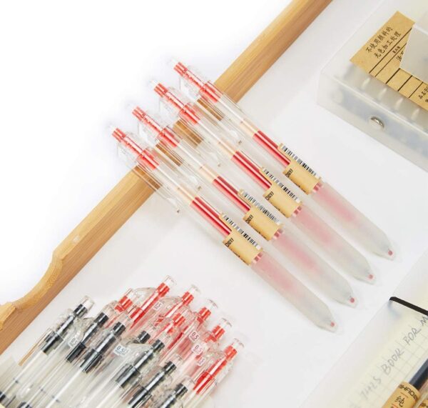 AIHAO Retractable Gel Ink Pens 0.5mm Fine Point 12-Pack