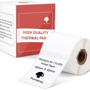 Phomemo Thermal Labels 40x40mm for M110/M221/M220/M120/M200