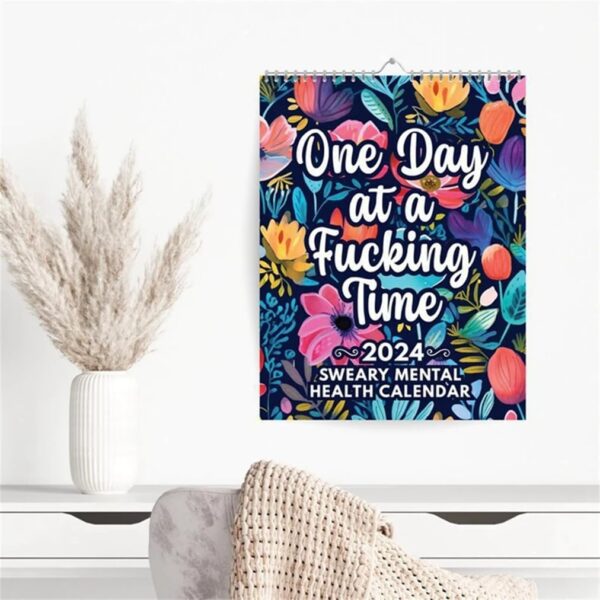2024 'Fuck It' Calendar Monthly Planner with Funny Swear Words