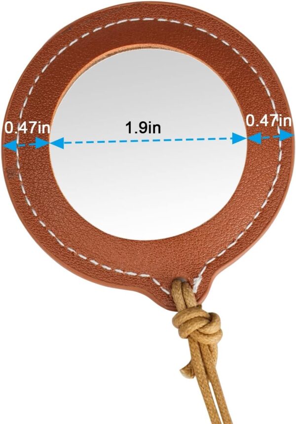 3Pcs Leather Necklace Magnifying Glass for Seniors & Kids