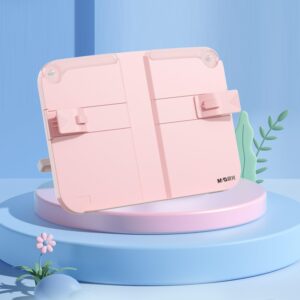 Hands-Free Desktop Book Stand for Kids  with Paper Clip
