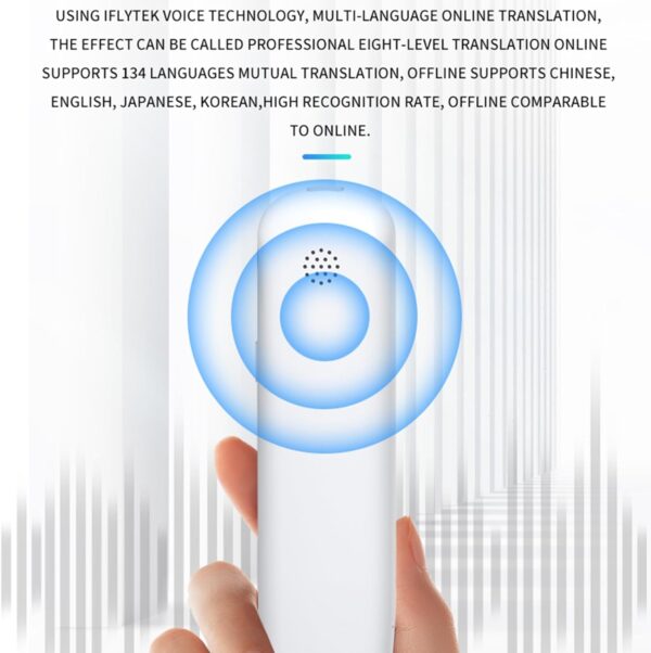 125 Language Digital Translation Scanning Pen Smart Scanner Translator Device