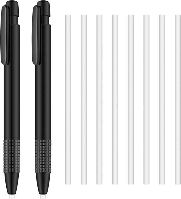 Mechanical Retractable Pen Style Eraser with Refill