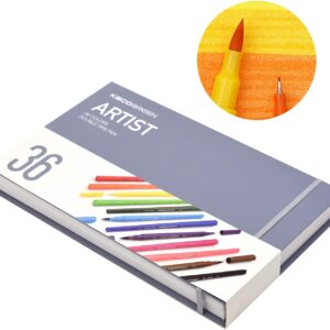 Kaco 36 Artist Coloring Art Markers Dual Tip Pens