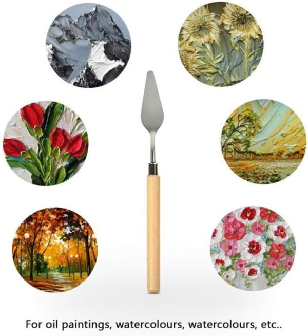13Pcs Palette Knife Set - Stainless Steel for FX Special Effects