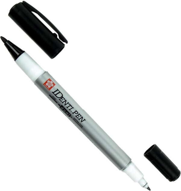 Sakura Identi-Pen Dual Tip Permanent Marker,3 Pack