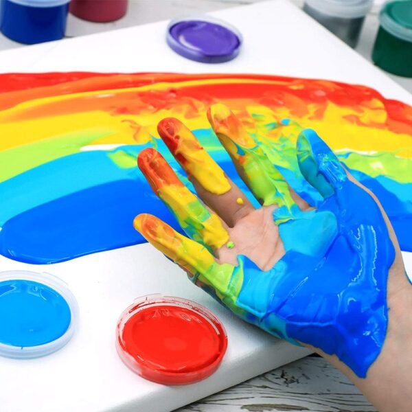 MONT MARTE 23 Piece Finger Paint Set