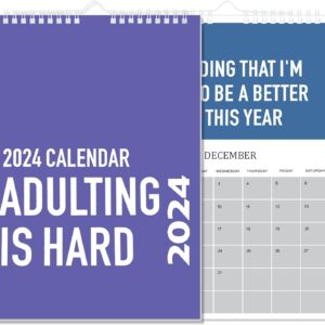 Adulting is Hard 2024 Calendar