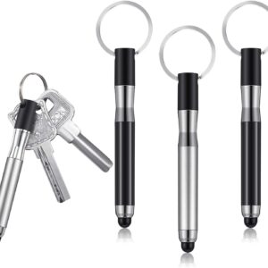 4Pcs Mini Stylus Pen with Keyring Loop
