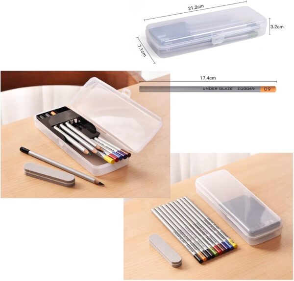 10 Color Underglaze Pencils,Glaze Tools for Pottery
