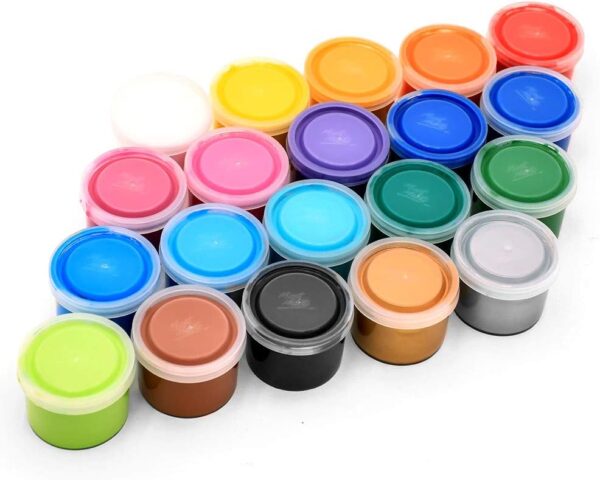 MONT MARTE 23 Piece Finger Paint Set