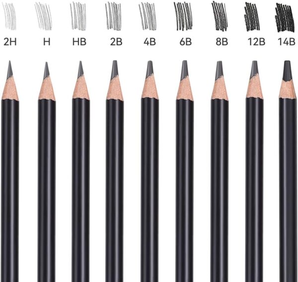 30pcs Professional Art Drawing Sketching Pencils