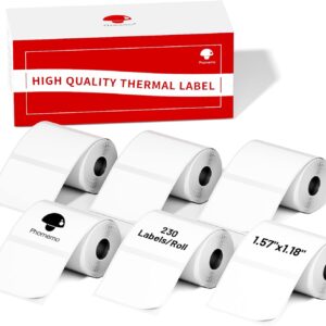 Phomemo M110/M120/M200/M220 Thermal Paper 40x30mm Labels White