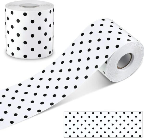 65 Feet Bulletin Board Dots Decorative Trim Borders