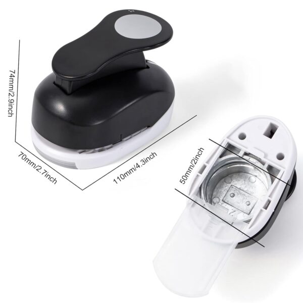 2 Inch Craft Hole Paper Punch Shape Circle for Cardstock,Scrapbooks