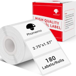 Phomemo Thermal Sticker Labels,70x40mm,for M221/M220/M200