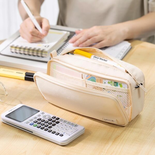 Large Capacity Pencil Case Organizer Pen Marker Holder