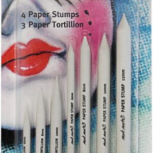 Mont Marte Pastel and Charcoal Blenders,7 Piece