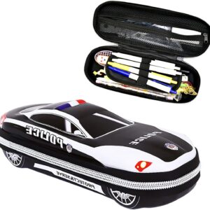 Large Capacity Police Car EVA Pencil Case