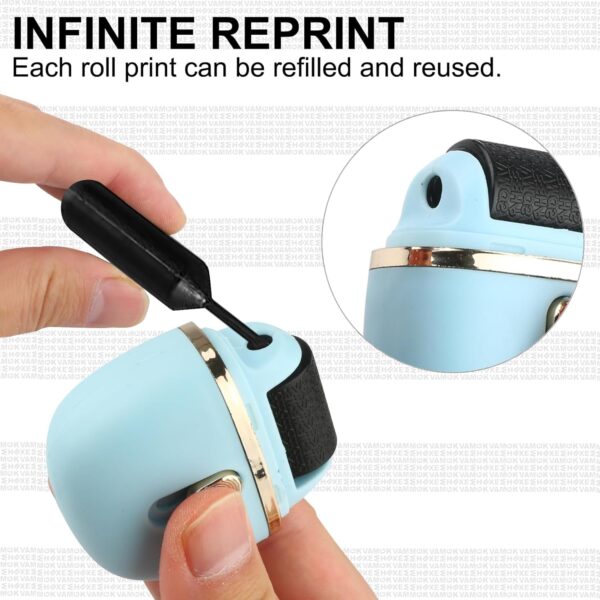 Identity Protection Roller Stamps 2 Pack