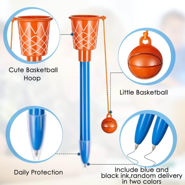 18PCS Basketball Hoop Ballpoint Pens for Birthday School Party Favors
