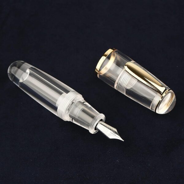 Majohn Q1 Mini Fountain Pen Short Resin Pocket Pen Large Capacity