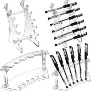 4PCS Acrylic Pen Holders Display Stand