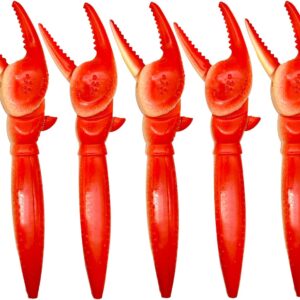 6PCS Novelty Lobster Crab Claw Ballpoint Pens For Kids