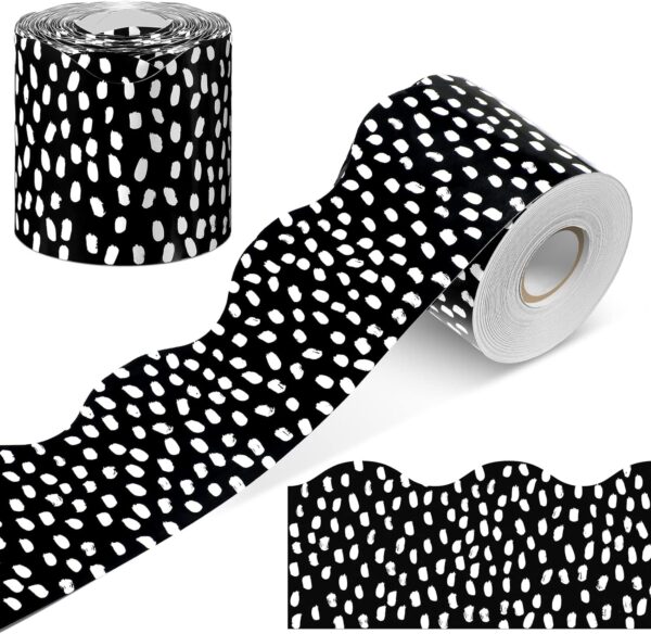 65 Feet Bulletin Board Dots Decorative Trim Borders