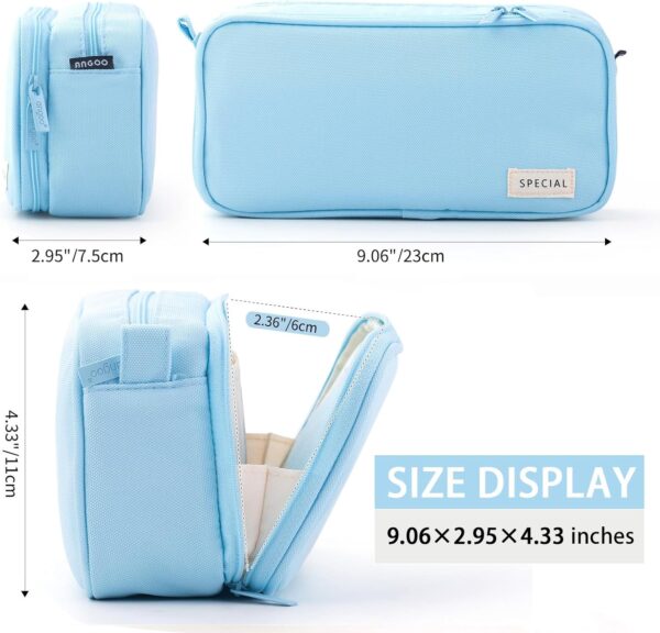 Large Capacity Pencil Case Organizer Pen Marker Holder