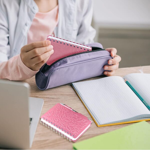 2Pcs Protable Notebook Elegant Mandala Password Book Keeper with Pen