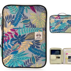 A4 Document Bags Portfolio Organizer-Zippered Case