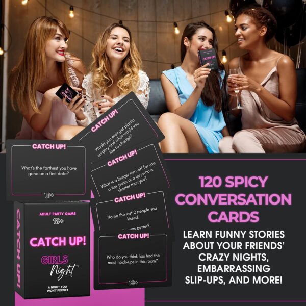 Catch Up! Girls Night 18+ Party Game - Image 2