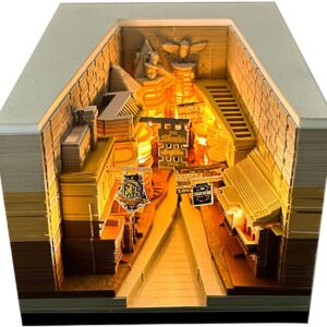 2024 Time Piece Diagonal Alley 3D Calendar Memo Pad with LED Lights