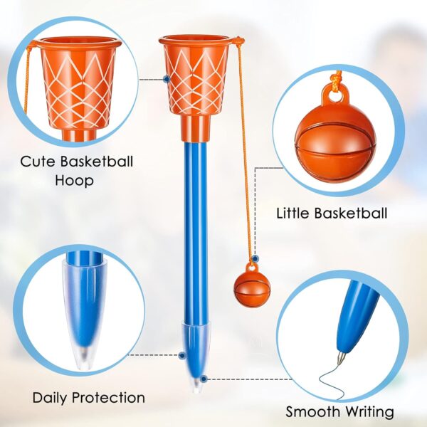 18PCS Basketball Hoop Ballpoint Pens for Birthday School Party Favors
