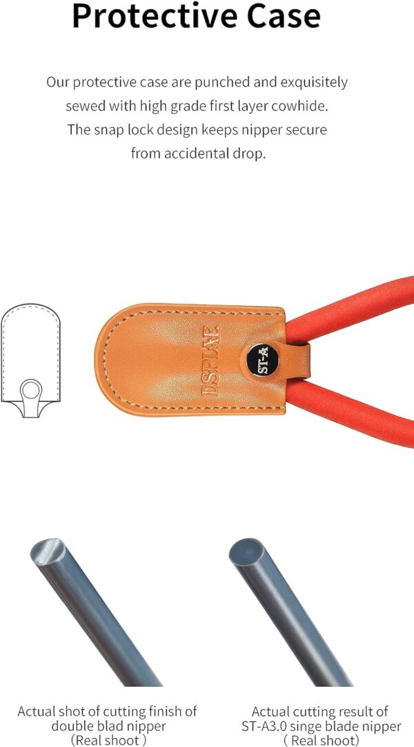 DSPIAE 4.72 Inch Ultra Fine Single-Edged Blade Nipper For Plastic Models