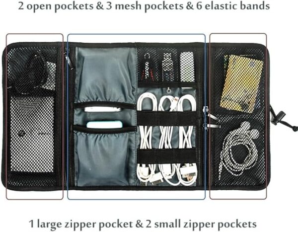 MapleStory Electronic Organizer Cord Pouch Roll Up
