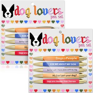 10pcs Dog Lovers Ballpoint Pen Set