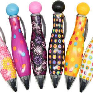 12PCS Short Mini Bowling Shape Big Fat Parkinson Ballpoint Pens