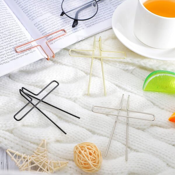 Music Book Metal Clip Book Page Holder for Reading 4 Colors