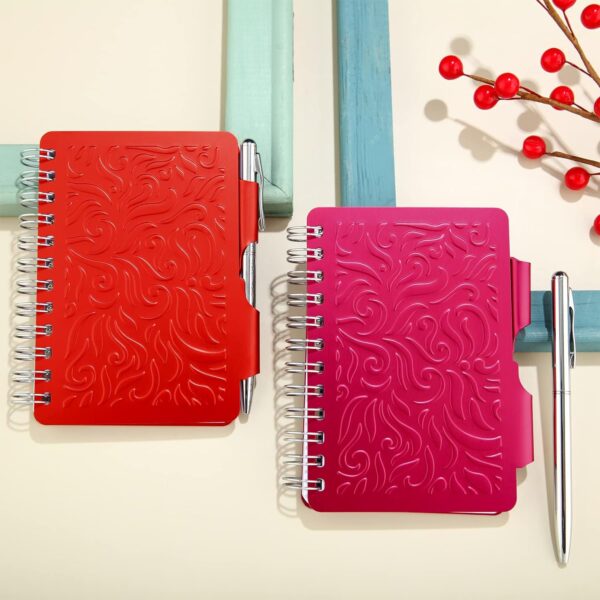 2Pcs Protable Notebook Elegant Mandala Password Book Keeper with Pen