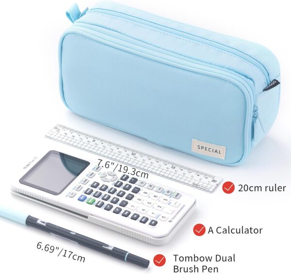 Large Capacity Pencil Case Organizer Pen Marker Holder