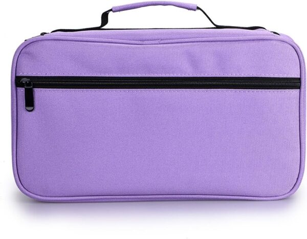 60 Slots Art Marker Pen Carrying Case Lipstick Organizer