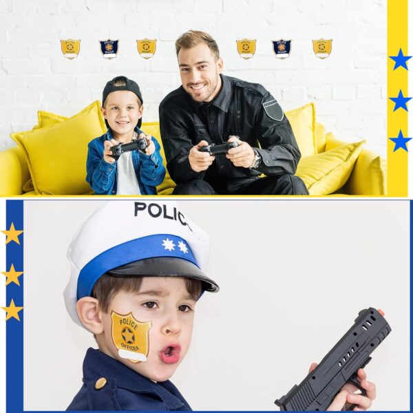 600 Pieces Police Stickers for Kids Police Birthday Party Supplies