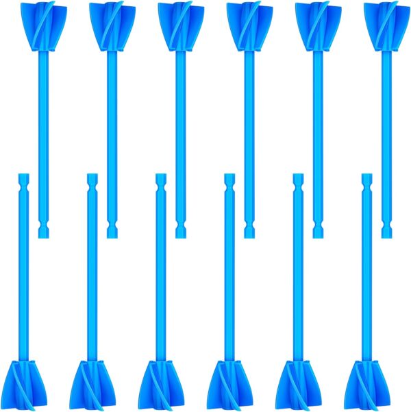 12Pcs Helix Paint Mixer Drill Attachment