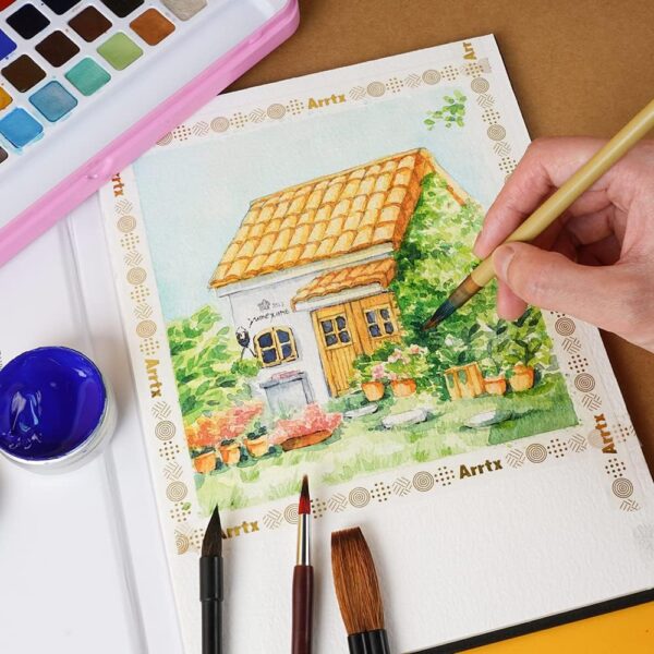 Xiu Yi Hong Watercolor Brushes,Mop Round Paintbrush