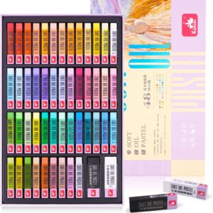 48 Square Oil Pastels for Artists