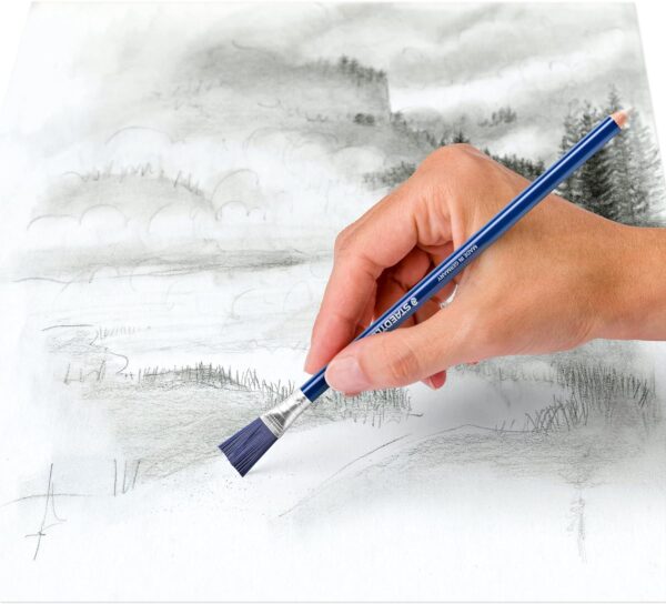 Staedtler Mars Rasor 526 61 Eraser Pencil with Brush (Pack of 12)