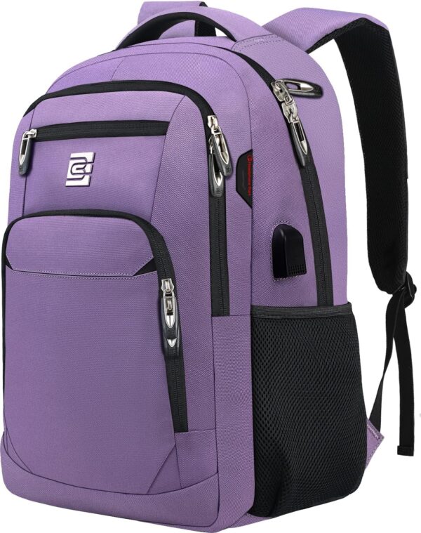 Bruno Cavalli Laptop Backpack with USB Charging Port Fit 15.6 inch Notebook
