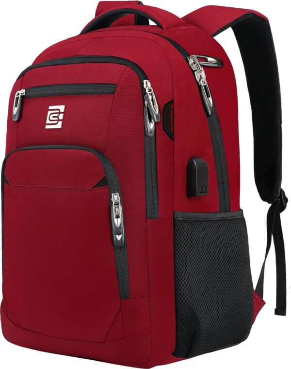 Bruno Cavalli Laptop Backpack with USB Charging Port Fit 15.6 inch Notebook